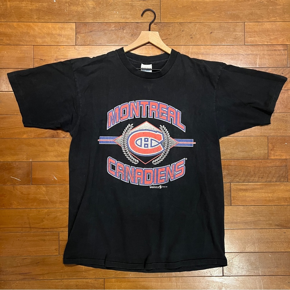 Montreal Canadiens NHL hockey tee, Vintage Gildan heavyweight Pre-Shrunk size XL